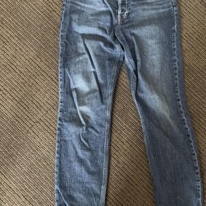 GAP Cheeky Straight High Rise Denim